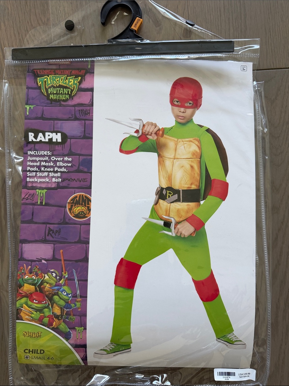 Teenage Mutant Ninja Turtles Ralph Halloween Costume